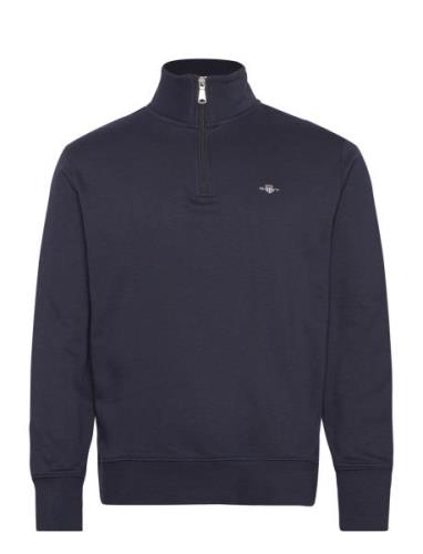 Emb Archive Shield Half Zip Tops Sweat-shirts & Hoodies Sweat-shirts N...