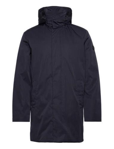 Padded Car Coat Fodrad Jacka Navy GANT