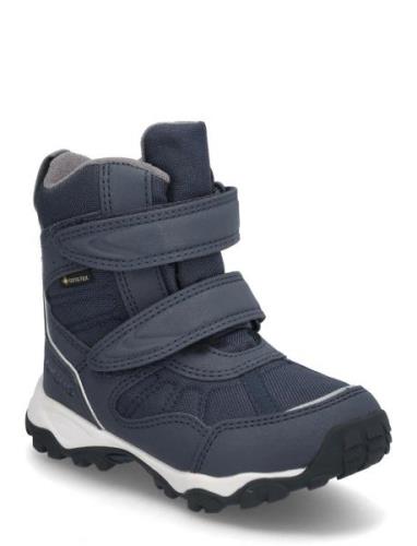 Beito Warm Gtx 2V Vinterkängor Med Kardborreband Navy Viking