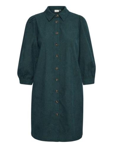 Kaeve Corduroy Dress Kort Klänning Navy Kaffe