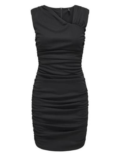 Onlfox S/L Dress Box Jrs Kort Klänning Black ONLY