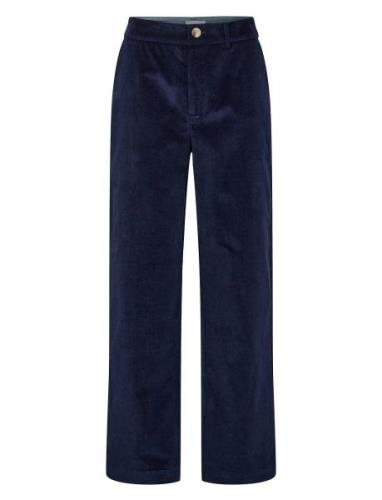 Nujoanna Pants Bottoms Trousers Straight Leg Blue Nümph