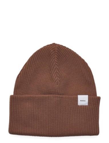 Makia Beanie Accessories Headwear Beanies Brown Makia