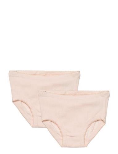 Rib Jersey 2Pack Underpants Night & Underwear Underwear Panties Pink C...