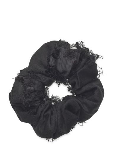 STINE GOYA Scrunchie, 2253 Fil Coupe Twill Svart