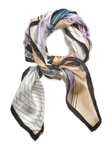 STINE GOYA Large Scarf, 2291 Silk Scarves Vit