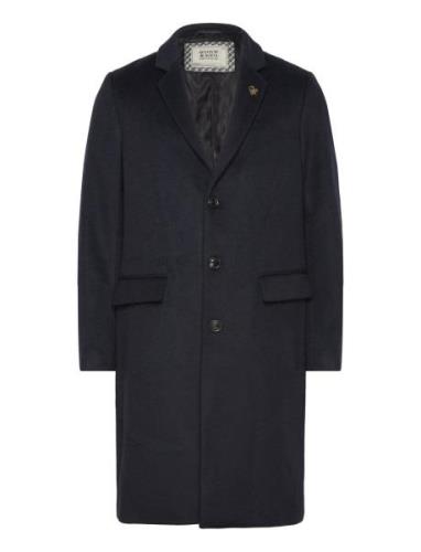 Wool Classic Overcoat Yllerock Rock Navy Scotch & Soda