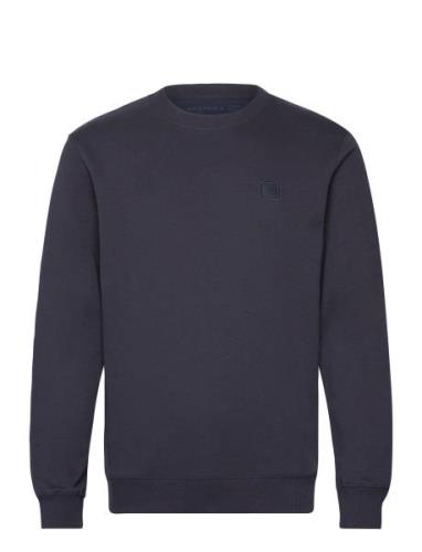 Scotch & Soda Core Logo Sweatshirt Marinblå