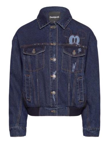 Praga Mi Jeansjacka Denimjacka Navy Desigual