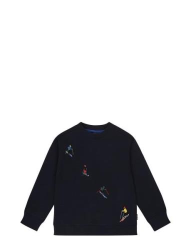 Tirol Tops Sweat-shirts & Hoodies Sweat-shirts Navy TUMBLE 'N DRY