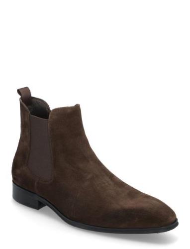 Mandatory Stövletter Chelsea Boot Brown Dune London