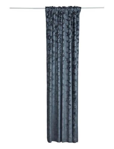 Bo Curtain Velvet 2-Pack Home Textiles Curtains Long Curtains Grey Nob...