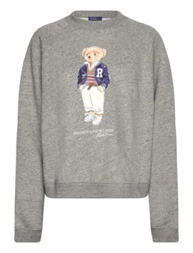 Polo Ralph Lauren Polo Bear Over Fleece Crewneck Grå