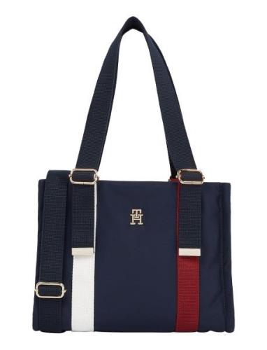 Th Revamp Mini Tote Cb Shopper Väska Navy Tommy Hilfiger