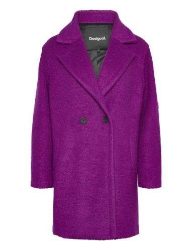 Desigual Coat Amberes Lila