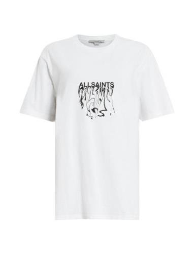 Inksaints Bf Tee Tops T-shirts & Tops Short-sleeved White AllSaints