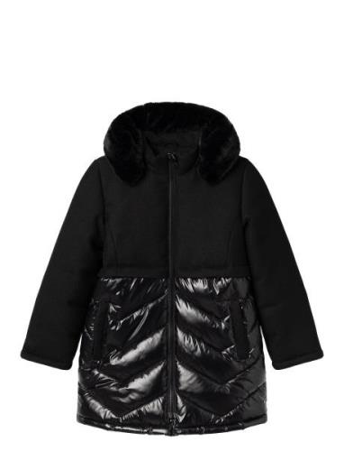 Nkfmarol Jacket Long Fodrad Jacka Black Name It