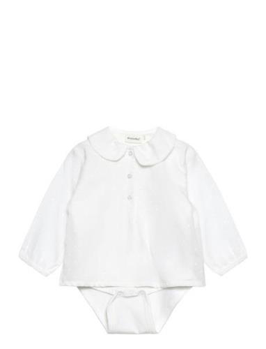 Body Ls Bodies Long-sleeved White Minymo