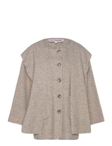 Sandy Jacket Ulljacka Jacka Beige A-View