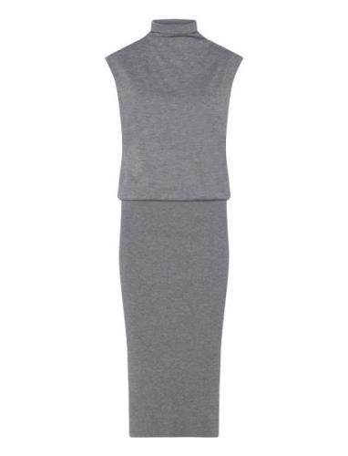 Hester Knälång Klänning Grey Reiss