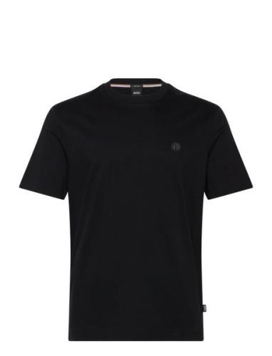 C-Taut 01 Tops T-shirts Short-sleeved Black BOSS