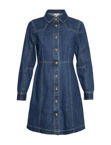 Mschdielle Emma Dress Kort Klänning Navy MSCH Copenhagen