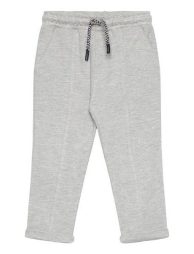 Cotton Jogger-Style Trousers Bottoms Sweatpants Grey Mango