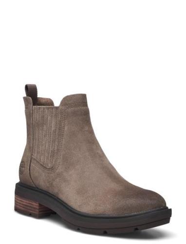 Brimfield Mid Chelsea Boot Medium Brown Suede Shoes Chelsea Boots Brow...