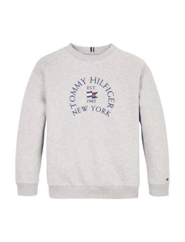 Nautical Arch Print Fleece Cn Tops Sweat-shirts & Hoodies Sweat-shirts...