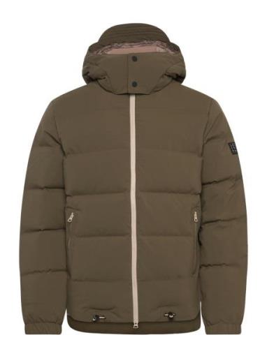 Ben Down Puffer Jacket Fodrad Jacka Green Lexington Clothing