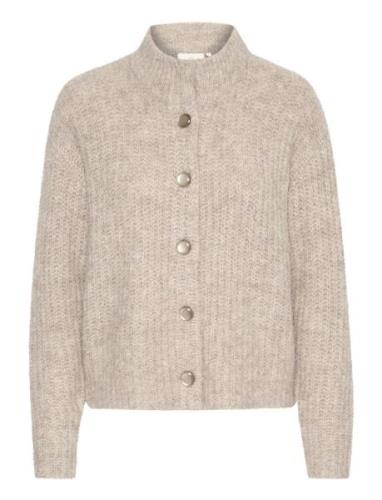 Kaffe Kaane Knit Cardigan Beige