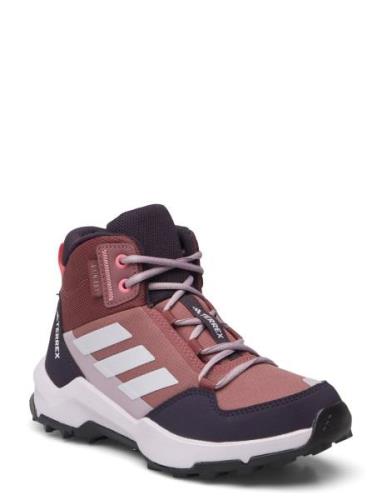 Terrex Ax4R R.rdy Mid K Vinterkängor Med Snörning Purple Adidas Terrex