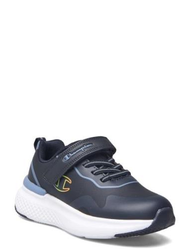 Bold Winter B Ps Low Cut Shoe Låga Sneakers Navy Champion