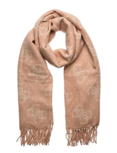 Scarf 70X190 Accessories Scarves Winter Scarves Beige GUESS