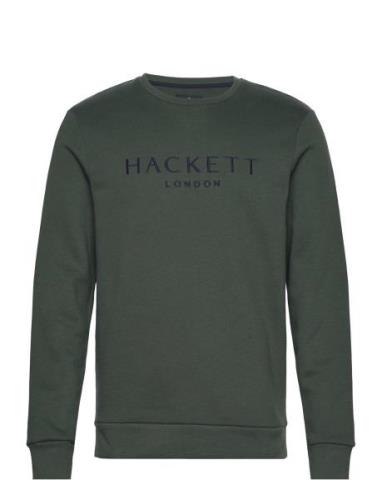 Heritage Crew Tops Sweat-shirts & Hoodies Sweat-shirts Khaki Green Hac...