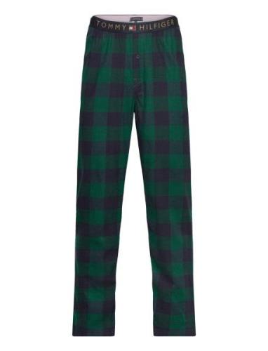 Flannel Pant Mjukisbyxor Green Tommy Hilfiger