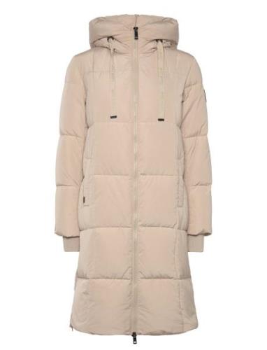 MOS MOSH Mmnova Square Down Coat Beige