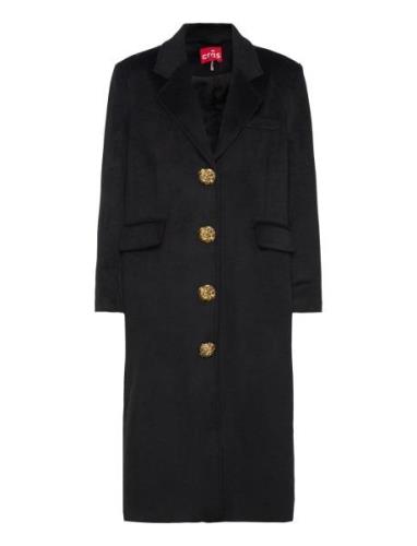 Rebeccacras Coat Yllerock Rock Black Cras