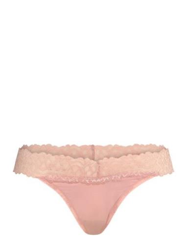 Thong Stringtrosa Underkläder Pink Calvin Klein