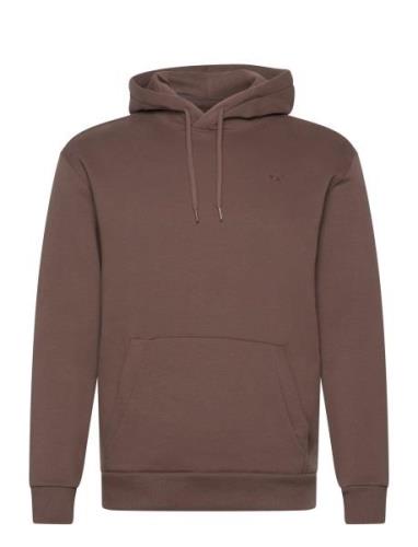 Hco. Guys Sweatshirts Tops Sweat-shirts & Hoodies Hoodies Brown Hollis...