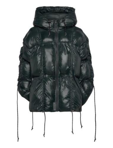 Paris Puffer Fodrad Jacka Grey Hosbjerg