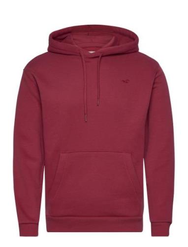 Hco. Guys Sweatshirts Tops Sweat-shirts & Hoodies Hoodies Burgundy Hol...