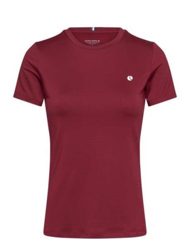 Björn Borg Ace Slim T-Shirt Burgundy