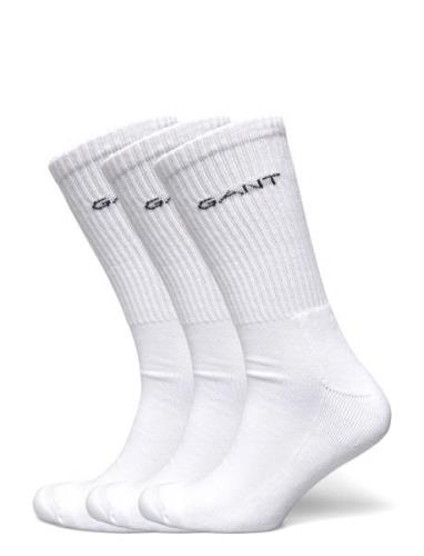 Sport Socks 3-Pack Underwear Socks Regular Socks White GANT