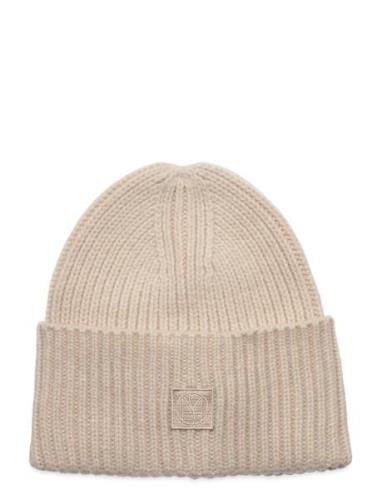 Mschkara Icon Beanie Key Accessories Headwear Beanies Beige MSCH Copen...