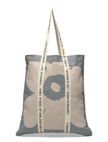 Carrier Midi Unikko Shopper Väska Grey Marimekko