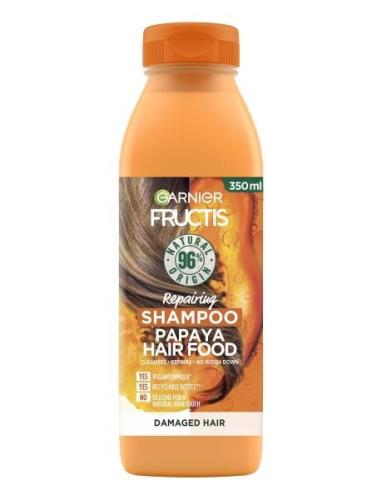 Garnier Fructis Hair Food Papaya Shampoo 350 Ml Schampo Nude Garnier