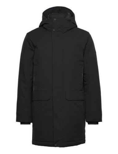 Tom Tailor Tech Hooded Parka Svart