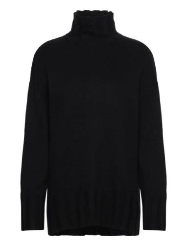 Bs Antoinette Over D Fit Knitwear Tops Knitwear Turtleneck Black Bruun...