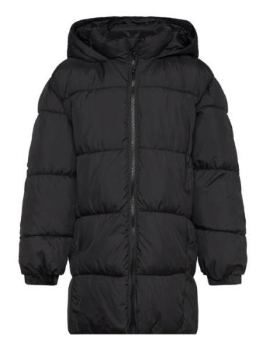 Anorak Amerlong Fodrad Jacka Black Mango